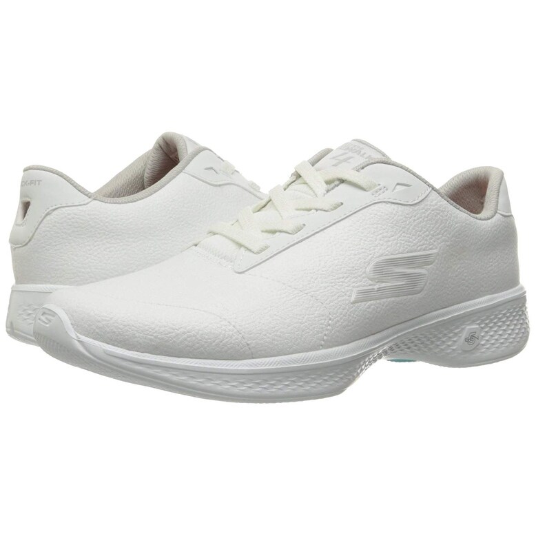 skechers women's go walk 4 premier white