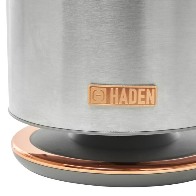 Haden Heritage 1.7 Liter Stainless Steel Electric Tea Kettle