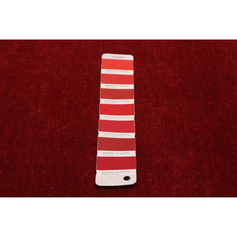 Kashkuli Gabbeh Red Rug 2'8" x 16'0" - 2'8 x 16'0