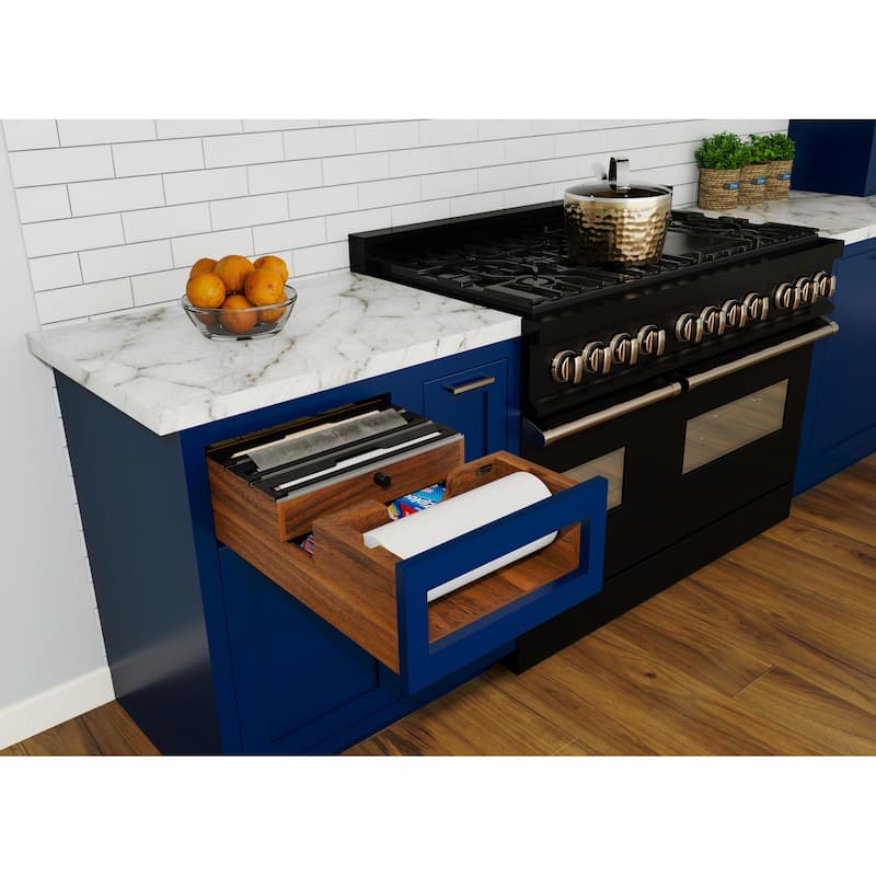 Rev-A-Shelf 4PTTD-18HSC-1 Wood Classics 15" Wide 5-Compartment Drop-In