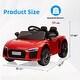 preview thumbnail 2 of 3, Electric Toy Car, 12V Battery Electric Car with LED Light, Music and Speaker, MP3 Player, Christmas Gift