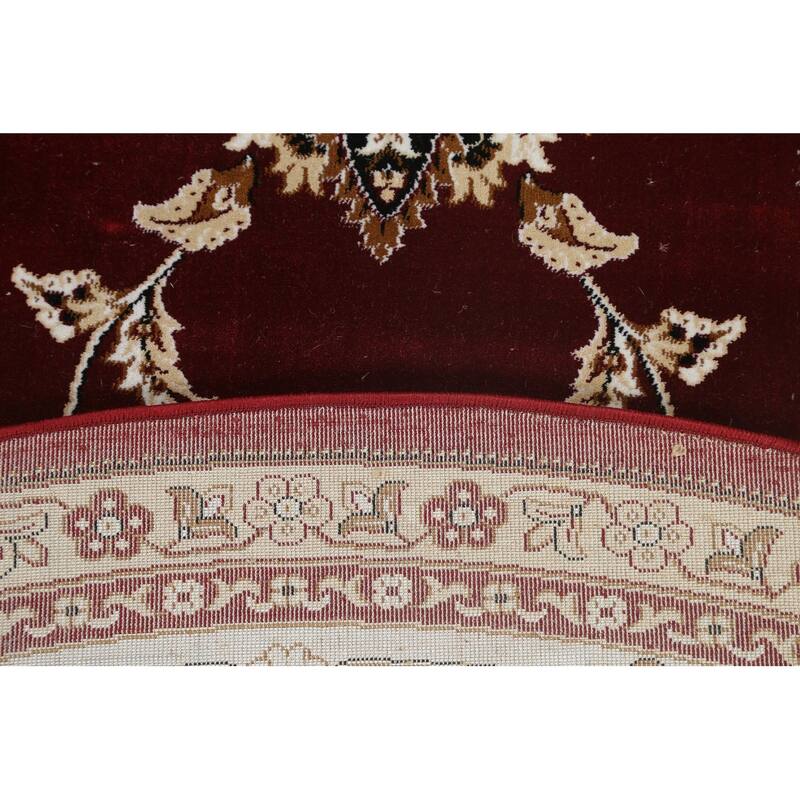 Traditional Floral Red Tabriz Turkish Area Rug Oriental Carpet
