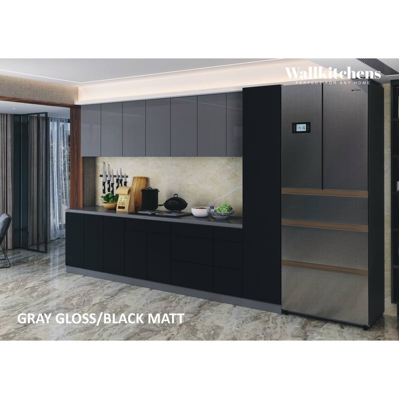 Kitchen Metropolitan Collection Black Color Base Size 11Ft Wide - 132x24