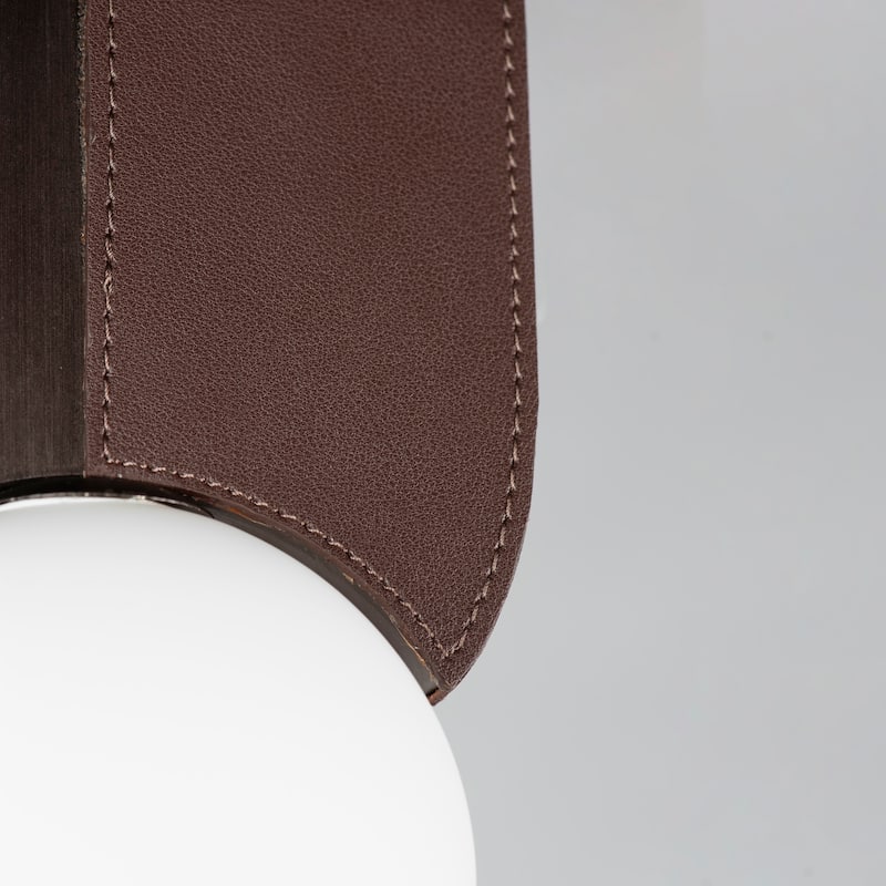 Studio M SM24603 Stitched 6" Wide LED Mini Pendant by Nina Magon
