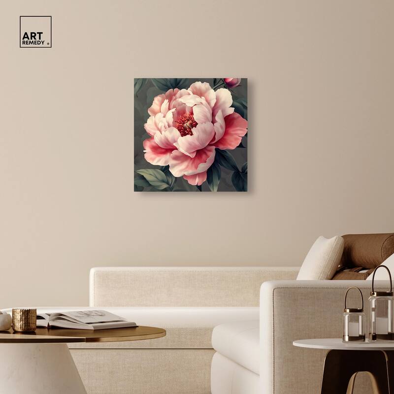Opal Bloom II Canvas by Art Remedy, Gallery Wrapped
