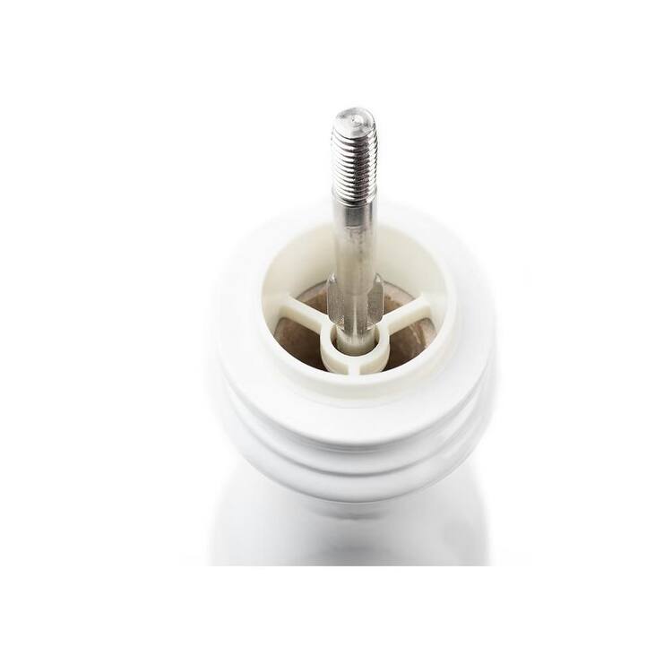 Peugeot Paris u'Select Zirlion Salt Mill, White Lacquer, 9 inch, Adjustable Grind