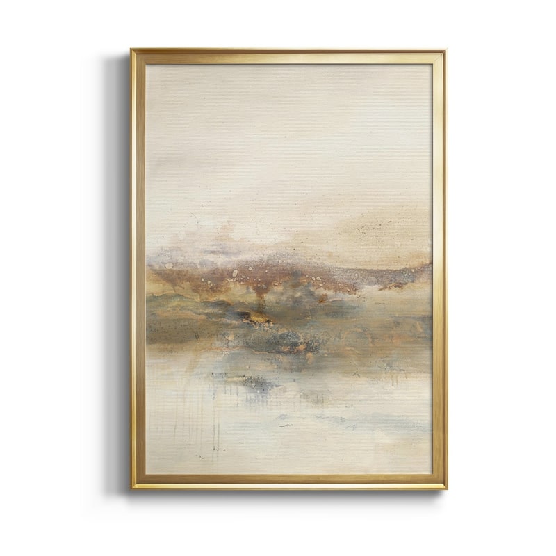 KEEPING SECRETS II Premium Framed Canvas - Ready to Hang - Gold - 30.5X42.5