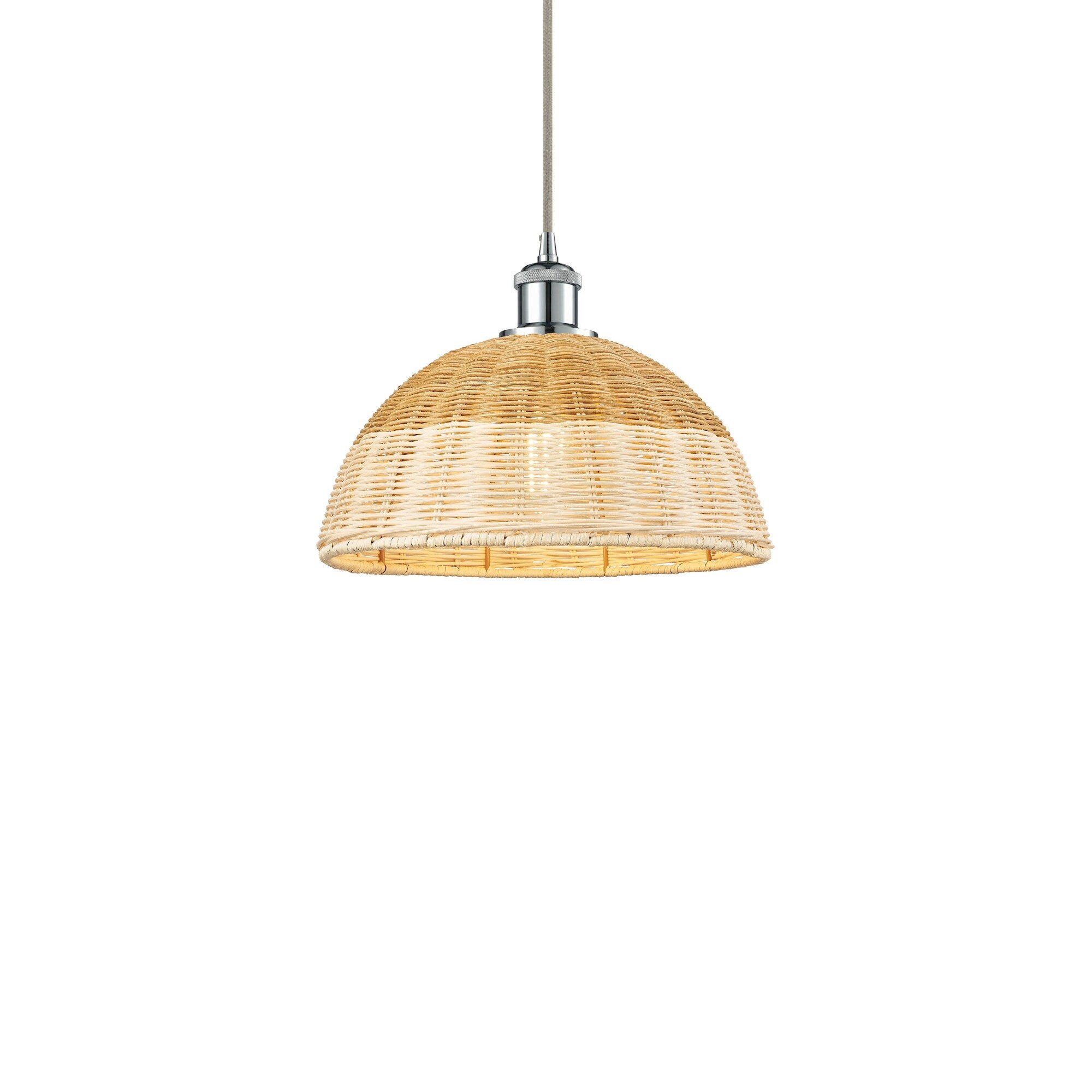 Innovations Lighting 516-1P-9-12 Bristol Natural II Pendant Bristol