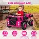 preview thumbnail 7 of 22, 12V Ride On Dump Truck for Kids with Remote Control