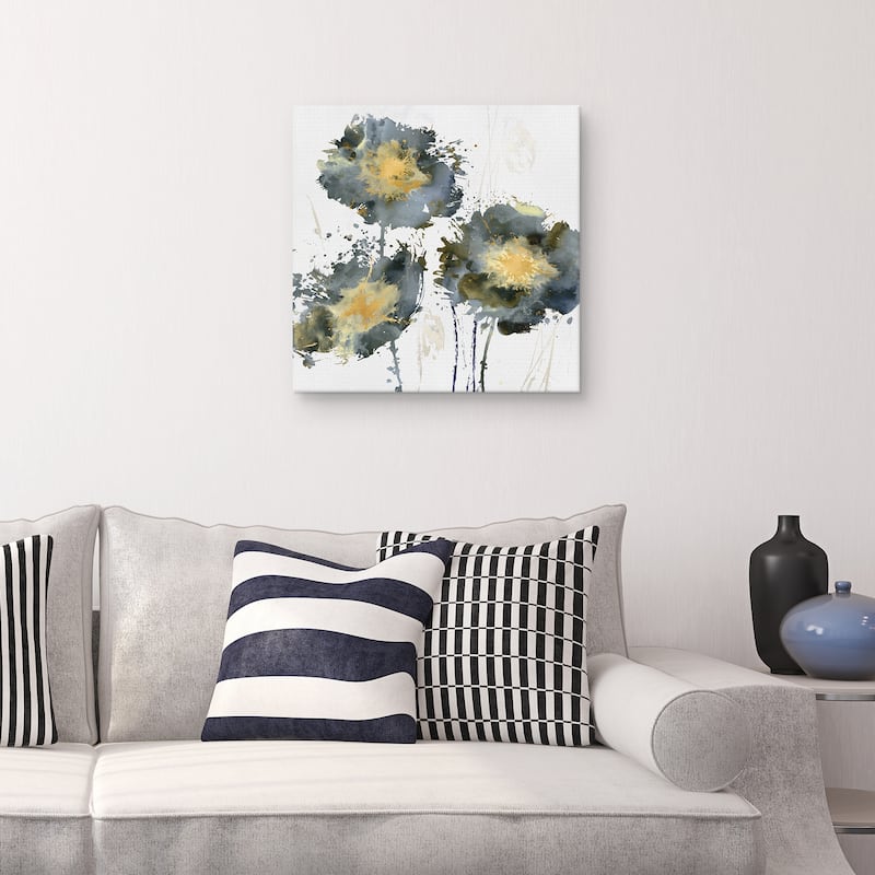 Flower Burst Trio by Vanessa Austin Canvas Art Print