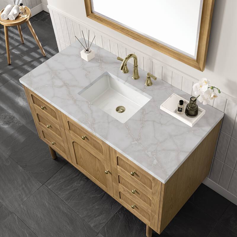 James Martin Vanities 545-V48-FVSL Laurent 48" Wall Mounted or Free