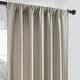 preview thumbnail 48 of 88, Exclusive Fabrics French Linen Room Darkening Curtains Panel - Elegant luxurious Drapes (1 Panel)