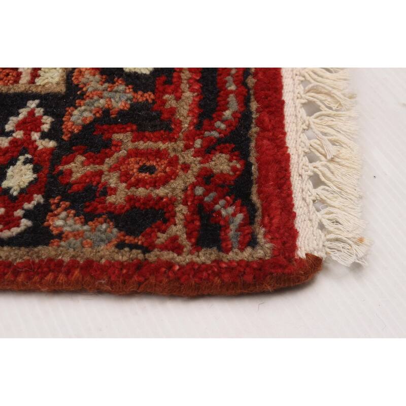 ECARPETGALLERY Hand-knotted Serapi Heritage Red Wool Rug - 2'5 x 19'5
