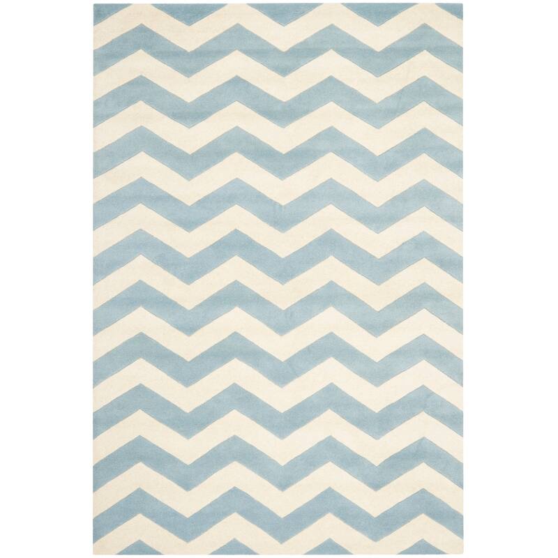 SAFAVIEH Handmade Chatham Traudel Modern Moroccan Wool Rug