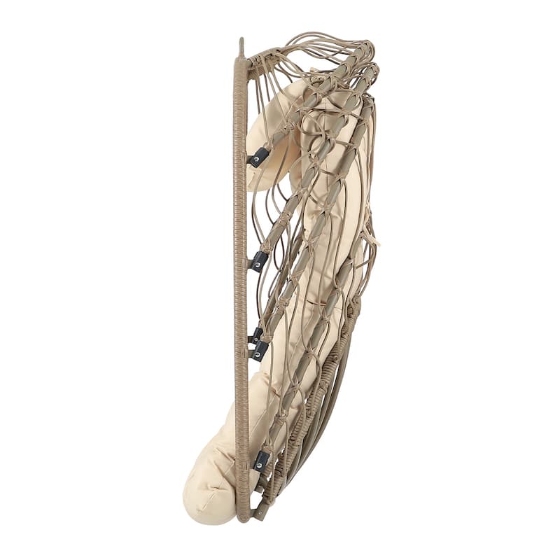 Outdoor/Indoor Wicker Hanging Chair (No Stand)