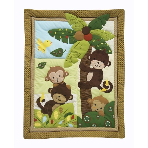 Palm tree crib bedding clearance