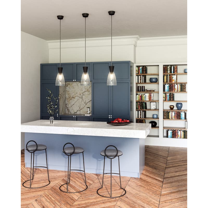 Alora Lighting PD534007CL Arlo 7" Wide Mini Pendant with Clear Glass
