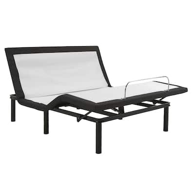 15" Adjustable bed base With Zero gravity, Head and foot incline, Wireless remote and Foot Retainer Bar.