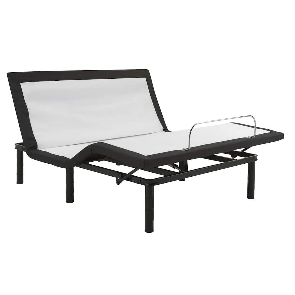 15" Adjustable bed base With Zero gravity, Head and foot incline, Wireless remote and Foot Retainer Bar.