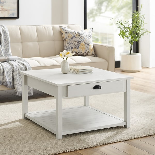 The Gray Barn 30 Inch Two Drawer Coffee Table On Sale Overstock 31640692