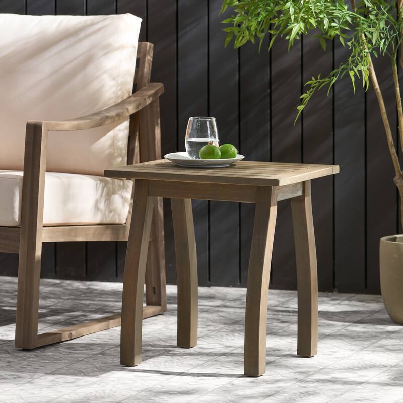 SELMA END TABLE Modern End Table Solutions，Compact End Table Collection - Grey