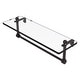 preview thumbnail 49 of 55, Allied Brass 16 Inch Glass Vanity Shelf with Integrated Towel Bar 16 - Antique Bronze