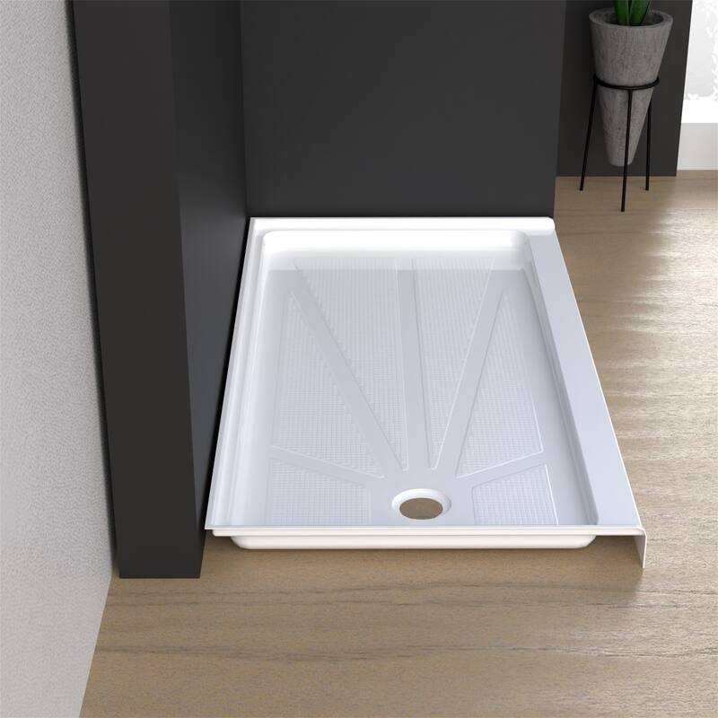 i-Homare 32" X 60" Left Drain Single Threshold Rectangular Shower Base