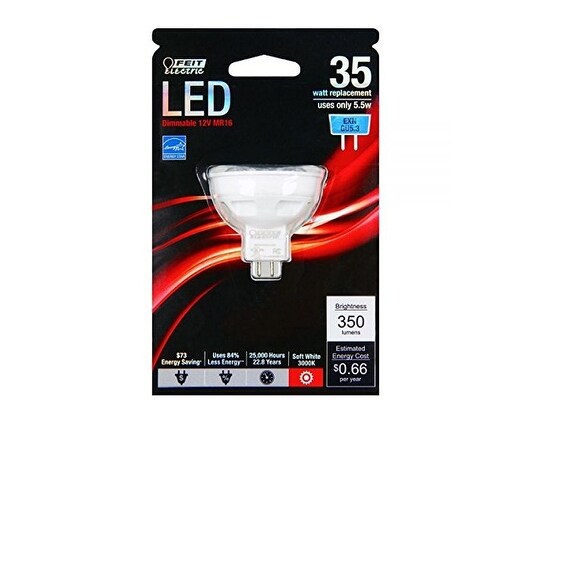 Feit Electric EXN DM LED Led Mr16 Bulb 7 Watt Clear Finish Bed Bath Beyond 17094082