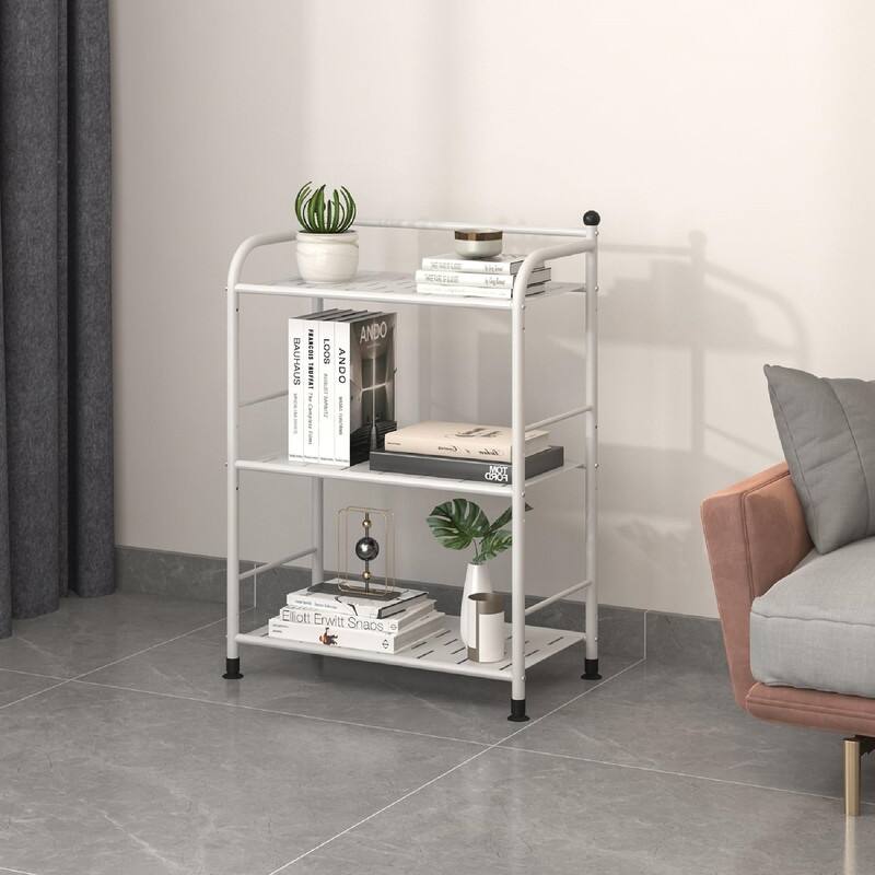 3 Tier Bathroom Storage Open Shelf Unit - 21.8"D x 11.02"W x 31.1"H