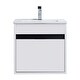 preview thumbnail 53 of 109, Fine Fixtures - Wall Mount Bathroom Vanity And Sink, Knob Free Design - Alpine Collection -