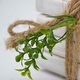 preview thumbnail 4 of 3, Grateful Thankful and Blessed, Whitewashed Wood Stacked Books Tied with Twine and Greenery