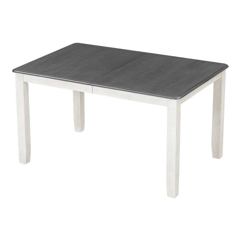 Retro Style 7-Piece Dining Table Set