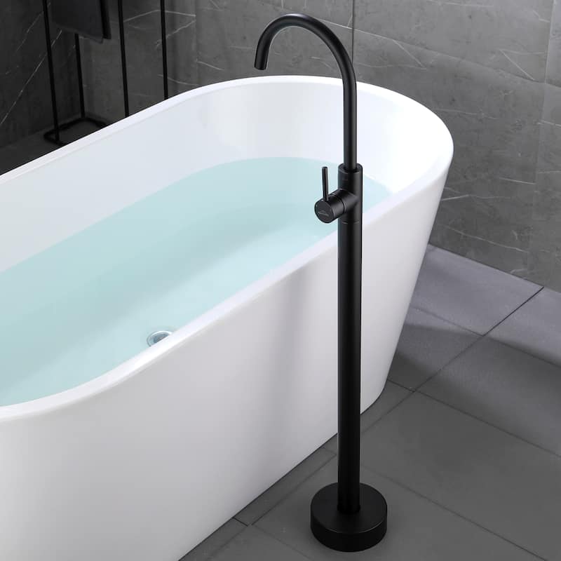 Freestanding Floor Mount Bath Tub Filler
