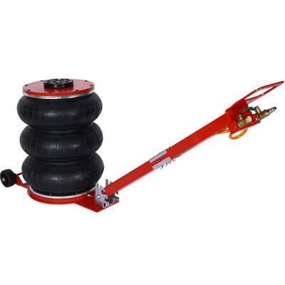 5T Triple Bag Air Jack with Lifting 16in and Capacity 11000lbs