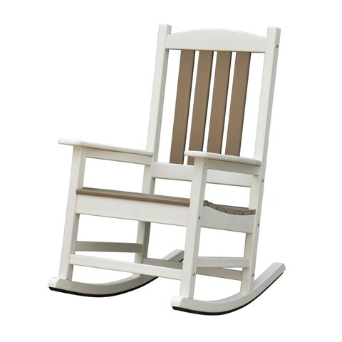 Classic Plastic Adirondack Rocking Chair Outdoor Furniture Adirondack Chair