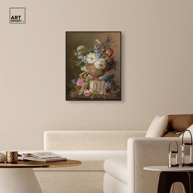 Alabaster Vase 1783 Canvas by Art Remedy