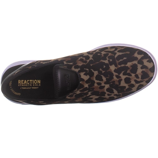 kenneth cole reaction leopard slip ons