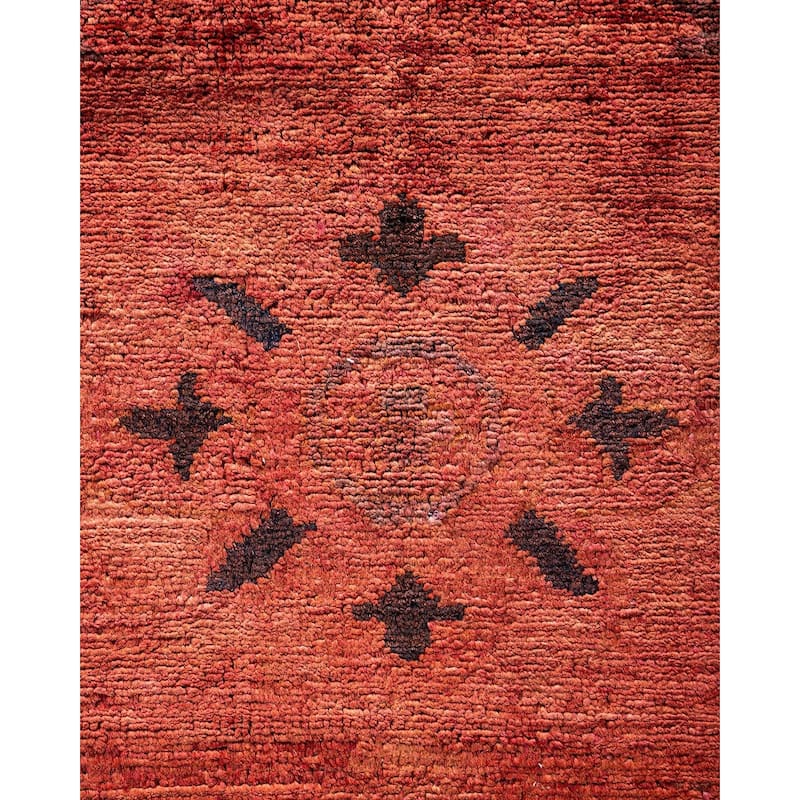 Vibrance, One-of-a-Kind Hand-Knotted Area Rug - Red, 12' 0" x 14' 5" - 12' 0" x 14' 5"