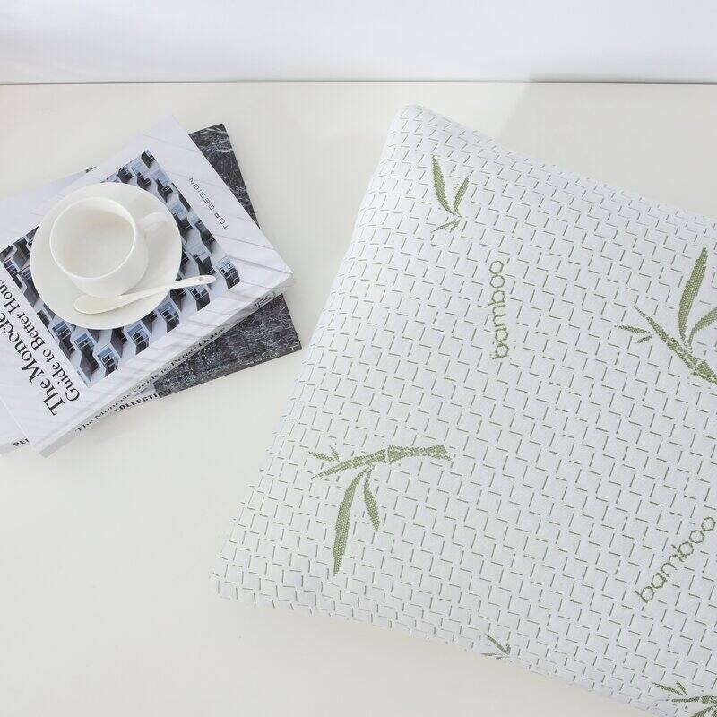 EGOHOME Plush Memory Foam Support Pillow with Bamboo Cover