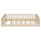 preview thumbnail 48 of 55, Floor Platform Bed with Fence without Door