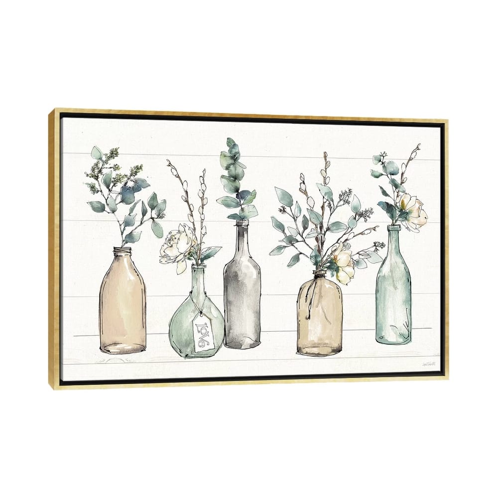 iCanvas "Modern Farmhouse I" by Anne Tavoletti Framed Canvas Print
