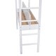 preview thumbnail 69 of 108, Kids Loft Bed Elegance Teddy Fleece Loft Bed with Full Length Guardrail, Storage Shelf, 4 Drawers, and Convertible Desk