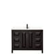 preview thumbnail 69 of 67, Daria 48 Inch Single Vanity, Cultured Marble Top