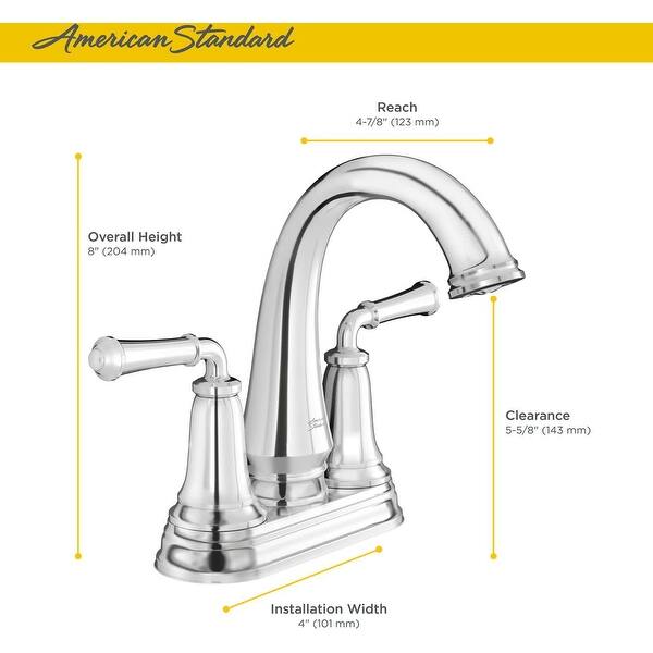 Shop American Standard 7052 207 Delancey 1 2 Gpm Centerset