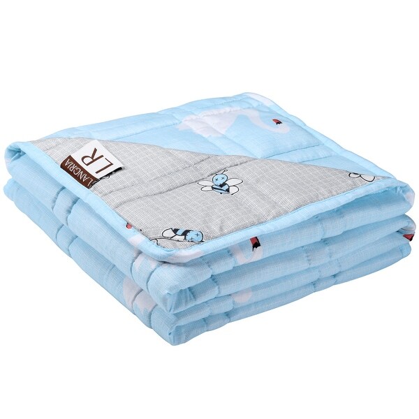 LANGRIA Weighted Blanket for Kids Cool Heavy Blanket Made of