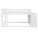 preview thumbnail 46 of 51, Space-Saving Full Bunk Bed with 4 Drawers, 3 Shelves, and Sturdy Ladder
