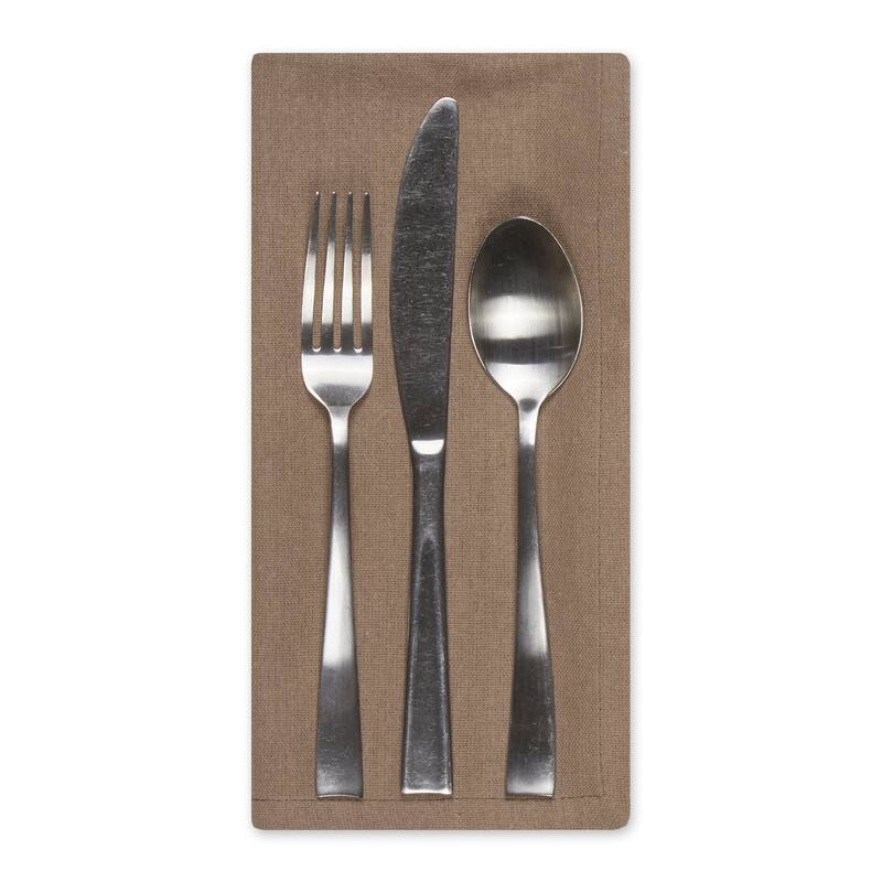 DII Solid Cotton Napkin Set/6
