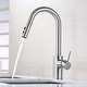 preview thumbnail 39 of 45, Luxier KTS21 Single Handle Pull Down Sprayer Kitchen Faucet