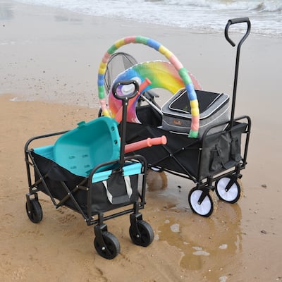 Folding Wagon Garden Shopping Beach Cart