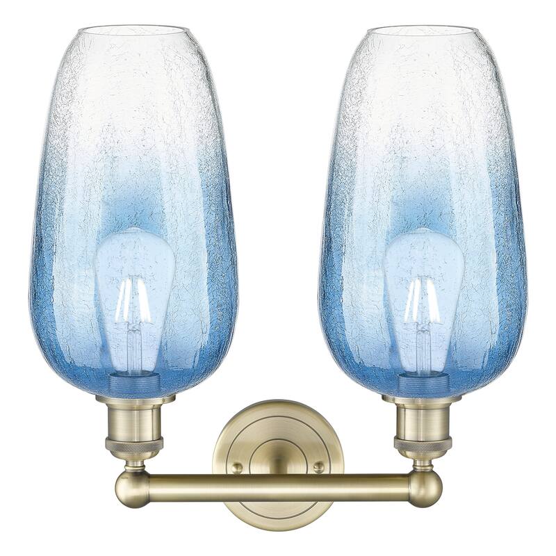 Innovations Lighting Endless Possibilities Edison - Brookhaven Flute - 2 Light 16" Bath Vanity Light